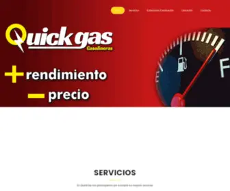 Quickgas.com.mx(Bootstrap) Screenshot