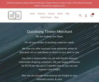 Quickhangtimbermerchant.com(Quickhang timber merchant) Screenshot