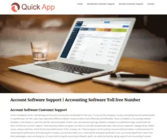 Quickhelpnumber.com(Account Software Support) Screenshot