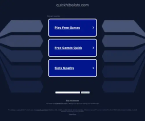 Quickhitsslots.com Screenshot