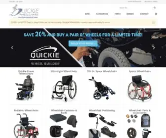 Quickie-Wheelchairs.com(Quickie Wheelchairs) Screenshot