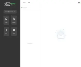 Quickinbox.org(Quick Inbox) Screenshot