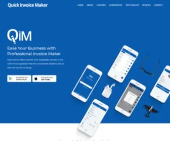 Quickinvoicemaker.com(Invoice Generator App) Screenshot