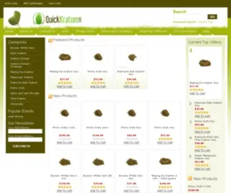 Quickkratom.com(Buy Kratom) Screenshot