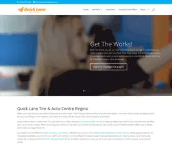 Quicklaneregina.com(Quick Lane) Screenshot