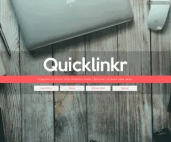 Quicklinkr.com(Your Links) Screenshot