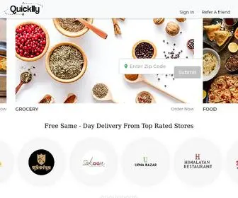 Quicklly.com(Buy Groceries & Food Online) Screenshot