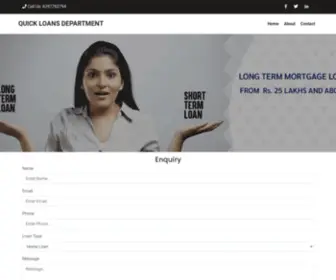 Quickloansdepartment.co.in(quickloansdepartment) Screenshot