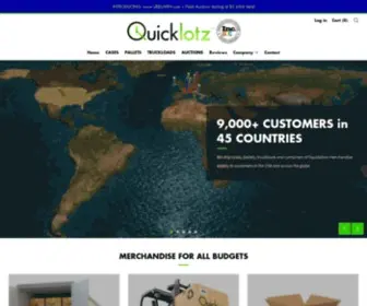 Quicklotz.com(Best Liquidation Source for Boxes) Screenshot