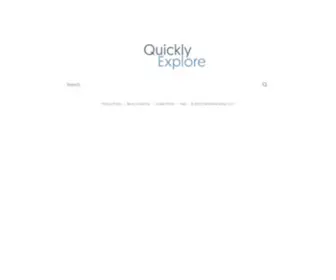 Quicklyexplore.com(What's Your Question) Screenshot