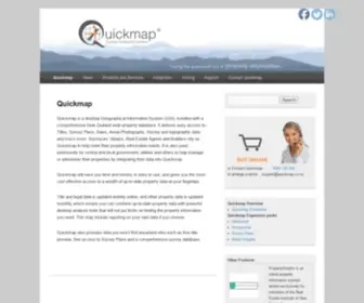 Quickmap.co.nz(Taking The Guesswork out of Property Information) Screenshot