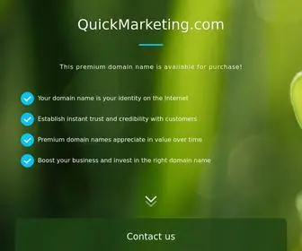 Quickmarketing.com(QuickMarketing) Screenshot