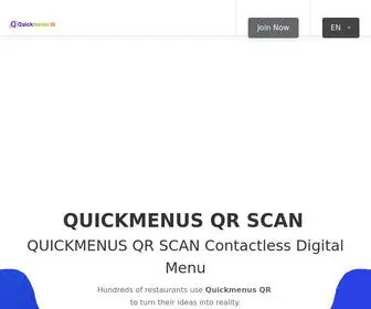 Quickmenus.in(Make Smart Restaurant or Bar) Screenshot