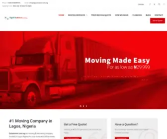 Quickmove.com.ng(Home & Office Moving Company in Lagos Nigeria) Screenshot