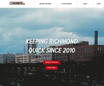Quicknessrva.com(Quickness RVA) Screenshot