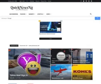 Quicknewsng.com(Quick News) Screenshot