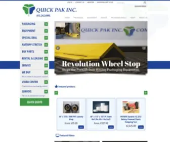 Quickpakinc.com(Quick Pak Inc) Screenshot