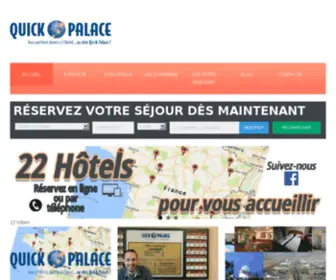 Quickpalace.com(Hôtels) Screenshot