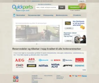 Quickpart.no(Reservedeler) Screenshot