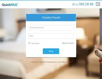 Quickpax.net(Giriş) Screenshot