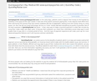 Quickpayportal.onl(Quick Pay portal) Screenshot