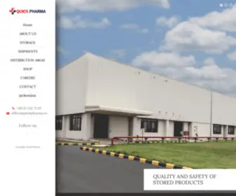Quickpharma.ro(Pharma distribution) Screenshot