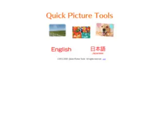 Quickpicturetools.com(Online tools) Screenshot