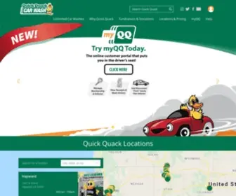 Quickquack.com(Quick Quack Car Wash) Screenshot