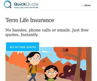 Quickquote.com(QuickQuote®) Screenshot