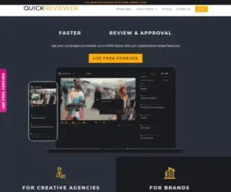 Quickreviewer.com(Free online proofing software) Screenshot