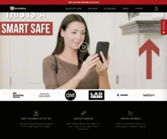Quicksafes.com(Hidden Compartment Safes) Screenshot
