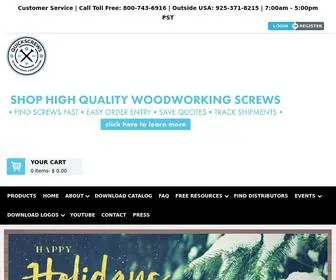 Quickscrews.com(Screws for Cabinetry) Screenshot