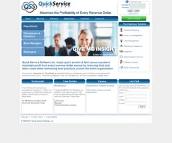 Quickservicesoftware.com(Quick Service Software) Screenshot