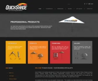 Quickshade.co.za(Quick Shade) Screenshot