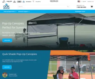 Quickshade.com(Up Canopies) Screenshot