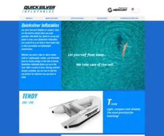 Quicksilver-Inflatables.com(Quicksilver Inflatables) Screenshot