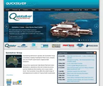 Quicksilvergroup.com.au(Great Barrier Reef Holidays) Screenshot