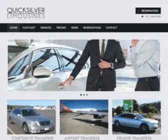Quicksilverlimos.com.au(Quicksilver Limos) Screenshot