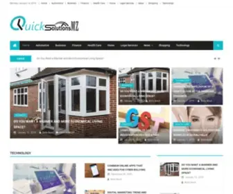 Quicksolutionsmz.com(General Blog) Screenshot
