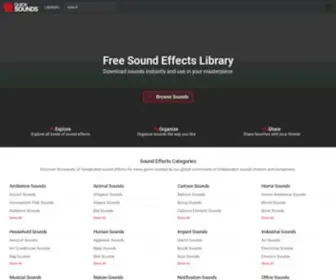 Quicksounds.com(Free Sound Effects Download) Screenshot