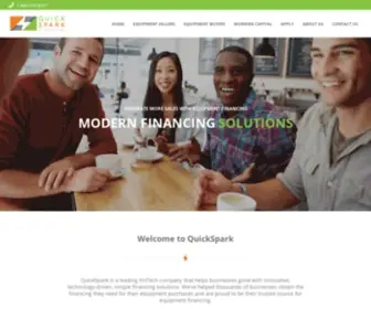 Quickspark.com(QuickSpark Financial) Screenshot