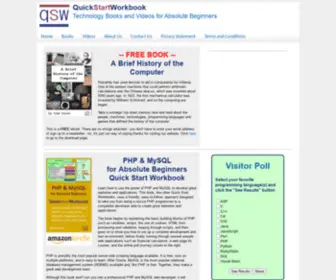 Quickstartworkbook.com(Quick Start Workbooks) Screenshot