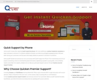 Quicksupportbyphone.com(Fix Quicken Issue's) Screenshot