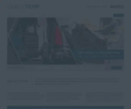 Quicktemp.co.uk(Driving Recruitment Company) Screenshot