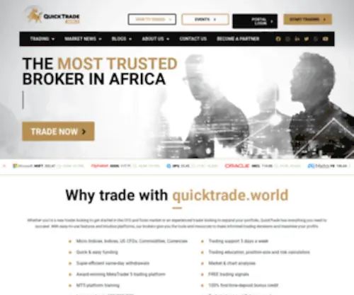 Quicktrade.world(Start Trading Forex Online Today) Screenshot