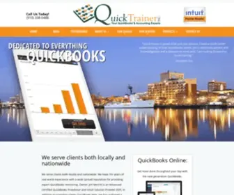 Quicktrainer.net(Quickbooks tutorial) Screenshot