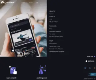 Quicktutor.com(Learn Anything) Screenshot