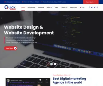 Quickworkonline.com(Web development) Screenshot
