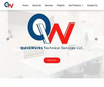 Quickworksuae.com(Quick Works) Screenshot