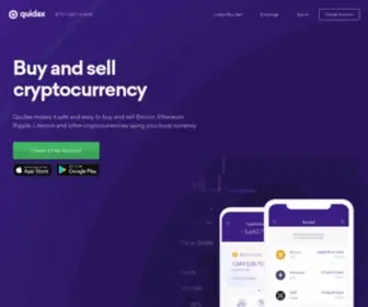 Quidax.com(Buy) Screenshot